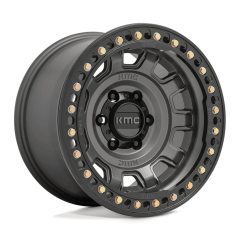 KMC 17x9 KM236 Tank Beadlock (8x170) ET-38 CB125.1 Anthracite