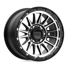 KMC 16x7 KM542 Impact (5x110) ET+30 CB72.56 Satin Black / Machined