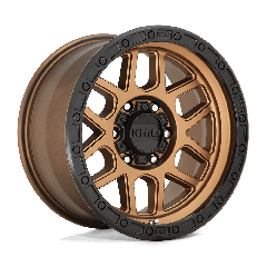 KMC 17x9 KM544 Mesa (5x127) ET+18 CB71.5 Matte Bronze / Black Ring