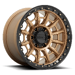 KMC 16x8 KM547 Carnage (6x139.7) ET+00 CB106.1 Matte Bronze / Black Ring