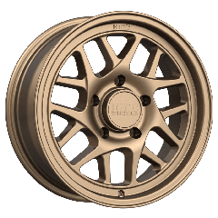 KMC 17x8.5 KM717 Bully OL (6x135) ET+18 CB87.1 Matte Bronze