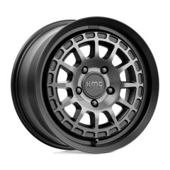 KMC 17x8 KM719 Canyon (5x114.3) ET+35 CB72.56 Satin Black / Machined Grey Tint