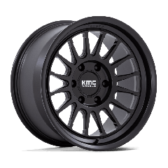 KMC Forged 17x8.5 KM447 Impact Forged Monoblock (6x135) ET+00 CB87.1 Satin Black