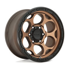 KMC 17x8.5 KM541 Dirty Harry (5x127) ET+00 CB71.5 Matte Bronze / Black Ring