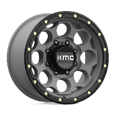 KMC 17x8.5 KM541 Dirty Harry (8x165.1) ET+00 CB125.1 Satin grey / Black Lip