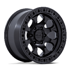 KMC 17x8.5 KM550 Riot SBL (5x127) ET+10 CB71.5 Satin Black