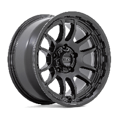 KMC 17x8.5 KM727 Wrath (5x127) ET+00 CB71.5 Satin Black