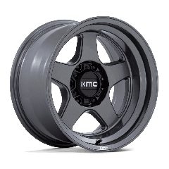 KMC 17x8.5 KM728 Lobo (5x127) ET+18 CB71.5 Matte Anthracite