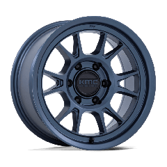 KMC 17x8.5 KM729 Range (5x127) ET+00 CB71.5 Metalic Blue