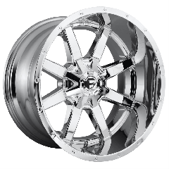 Fuel 18x9 D536 Maverick (8x165.1) ET+1 CB125.1 Chrome Plated