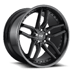 Niche 20x9 M194 Methos (5x114.3) ET+35 CB72.56 Matte Black Centre / Gloss Black Lip