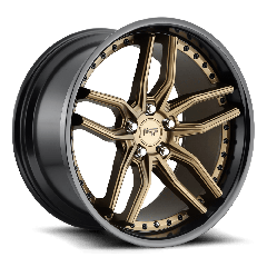 Niche 19x8.5 M195 Methos (5x112) ET+42 CB66.56 Matte Bronze / Black Ring