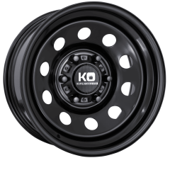King Steel 17x7.5 Modular (6x139.7) ET+25 CB106.1 Black