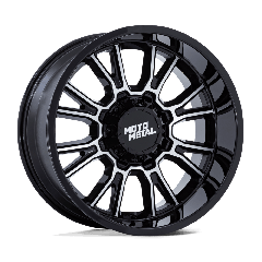 MOTO METAL 17x9 MO810 Legacy (5x127/5x139.7) ET+1 CB78.1 Gloss Black / Machined