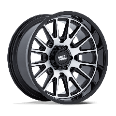 Moto Metal 20x10 MO814 Tekton (5x127) ET-18 CB71.5 Gloss Black / Machined Face