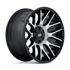Moto Metal 20x10 MO816 Overlook (5x114.3/5x127) ET-18 CB78.1 Gloss Black / Machined Face