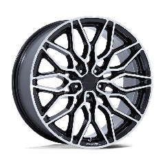Niche 20x10.5 NC277 Calabria 5 (5x112) ET+38 CB66.56 Gloss Black / Machined