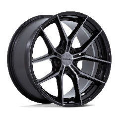 Niche 18x8.5 NC279 Prodigy 5 (5x100) ET+35 CB72.56 Gloss Black / Dark Tinted Clear