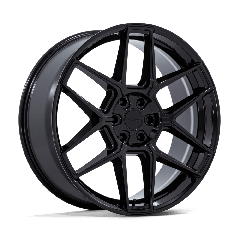 Niche 20x10.5 NC281 Rise (5x112) ET+38 CB66.56 Gloss Black