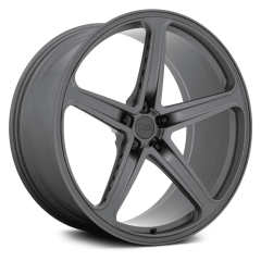 OHM 21x9 Amp Forged Monoblock (5x120) ET+25 CB64.15 Matte Gunmetal