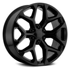 Performance Replicas 24x10 PR176 (6x139.7) ET+24 CB78.1 Black Chrome