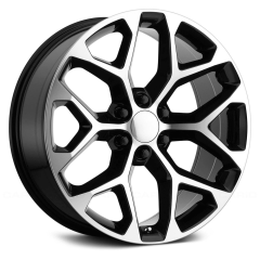 Performance Replicas 22x9 PR176 (6x139.7) ET+24 CB78.1 Gloss Black / Machined