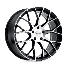 Petrol 17x8 P2B (5x108) ET+40 CB72.1 Gloss Black / Machined Face
