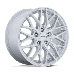 Petrol 17x8 PE004 P3E (5x100) ET+35 CB72.56 Gloss Silver / Machined Brushed