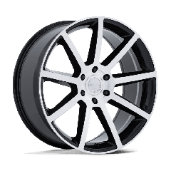 Petrol 20x9.5 PE007 P6E (6x135) ET+30 CB87.1 Gloss Black / Machined Face