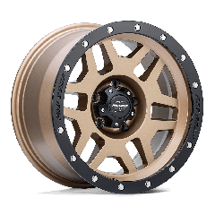 Pro Comp Alloys 17x9 PA41 Phaser (5x127) ET-6 CB83.06 Matte Bronze / Black Ring