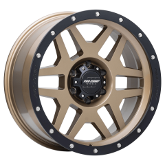 Pro Comp Alloys 17x9 PA41 Phaser (6x139.7) ET-6 CB108 Matte Bronze / Black Ring