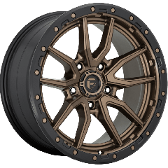 Fuel 18x9 D681 Rebel (5x139.7) ET+1 CB78.1 Matte Bronze / Black Ring