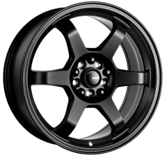 King 17x7.5 Shift (5x100/5x114.3) ET+40 CB73.1 Satin Black
