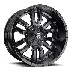 Fuel 17x8 D596 Sledge (5x120) ET+35 CB65.07 Matte Black / Gloss Black Lip