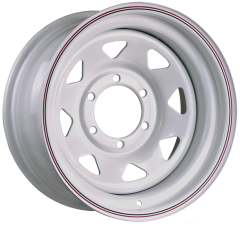 King Steel 13x5.5 Terra (4x140) ET+14 CB108 White