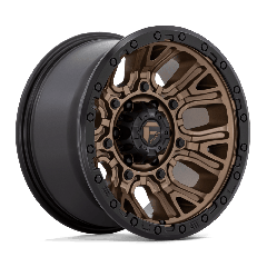 Fuel 17x9 D826 Traction (5x127) ET+1 CB71.5 Matte Bronze / Black Ring