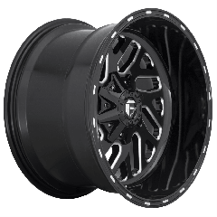 Fuel 22x14 D581 Triton (6x135/6x139.7) ET-75 CB106.1 Gloss Black / Milled Edges
