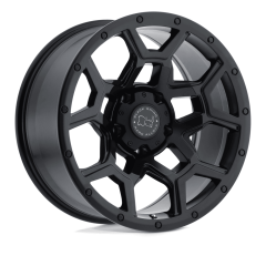Black Rhino 18x9.5 Overland (5x127) ET-18 CB71.5 Matte Black