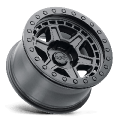 Black Rhino 17x9 Reno (5x127) ET+00 CB71.5 Matte Black / Brass Bolts