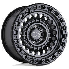 Black Rhino 17x8.5 Sentinel (6x114.3) ET+00 CB76.1 Matte Black