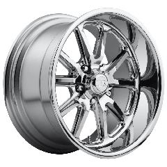 US Mags 15x7 U110 Rambler (5x114.3) ET+1 CB72.56 Chrome Plated