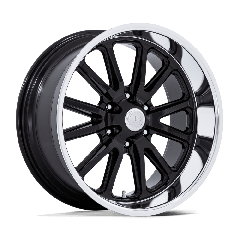 US Mags 17x7 U121 Rambler (5x114.3) ET+1 CB72.56 Gloss Black