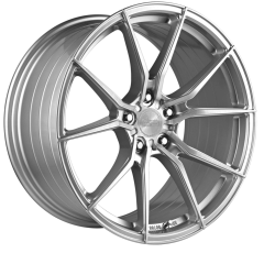 King 19x8 Venom (5x112) ET+40 CB73.1 Silver / Brushed Face