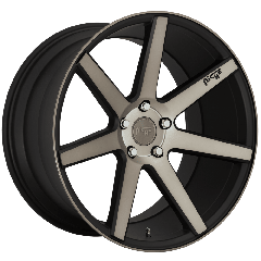 Niche 18x8 M150 Verona (5x100) ET+40 CB66.06 Matte Black / Machined DDT