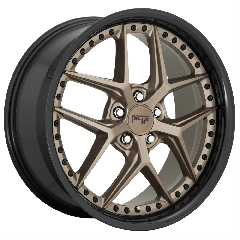 Niche 19x8.5 M227 Vice (5x112) ET+42 CB66.56 Matte Bronze / Black Ring