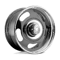 American Racing Vintage 17x7 VN327 Rally 2pc (5x120.65) ET+38 CB78.3 Grey Centre / Polished Barrel