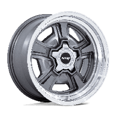 American Racing Vintage 18x8 VN517 Marauder (5x120.65) ET+00 CB72.56 Anthracite / Diamond Cut Lip