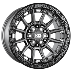 King Offroad 20x9 Warrior (6x135/6x139.7) ET+17 CB106.1 Matte Titanium