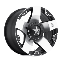 XD Series 20x8.5 XD775 Rockstar (6x135/6x139.7) ET+10 CB106.1 Matte Black / Machined Face