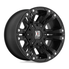 XD Series 17x9 XD822 Monster II (5x114.3/5x127) ET-12 CB72.56 Matte Black